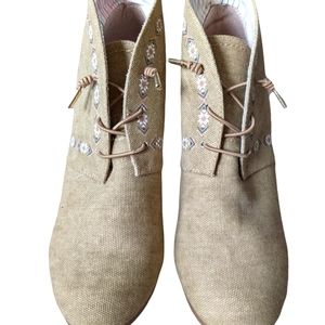 Wedge booties by sugar